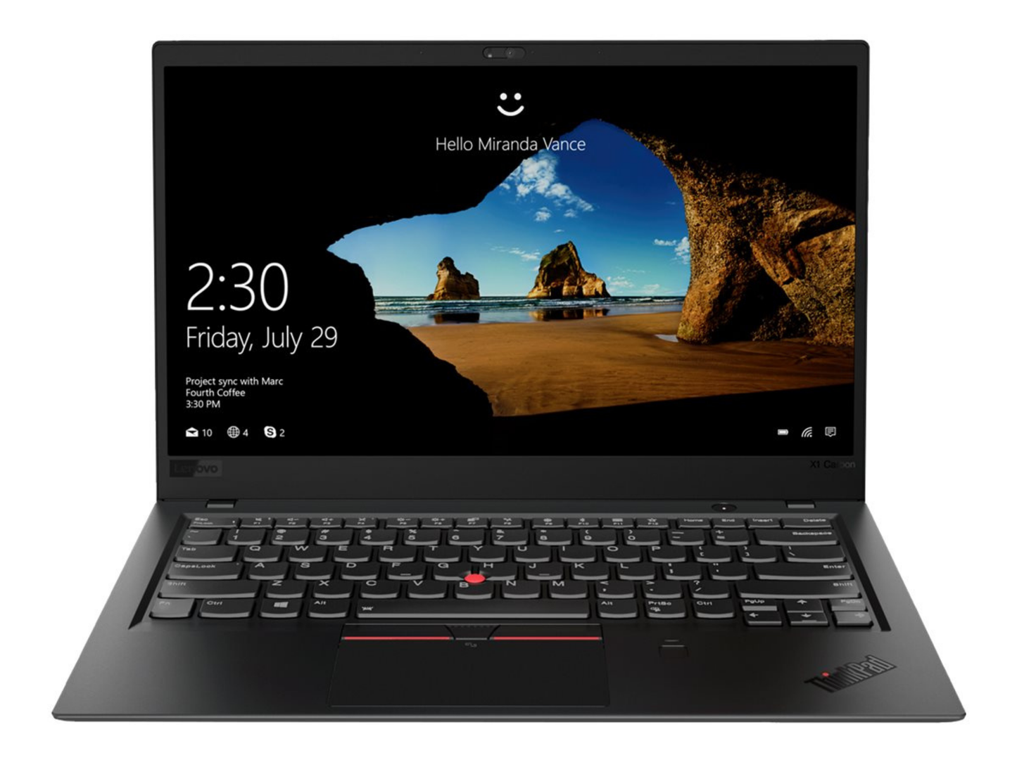 ThinkPad X1 Carbon Gen5 - Intel Core i7, 7th Gen, 16GB RAM, 256GB SSD